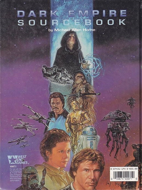 Star Wars D6 - Dark Empire Sourcebook (B-Grade) (Genbrug)